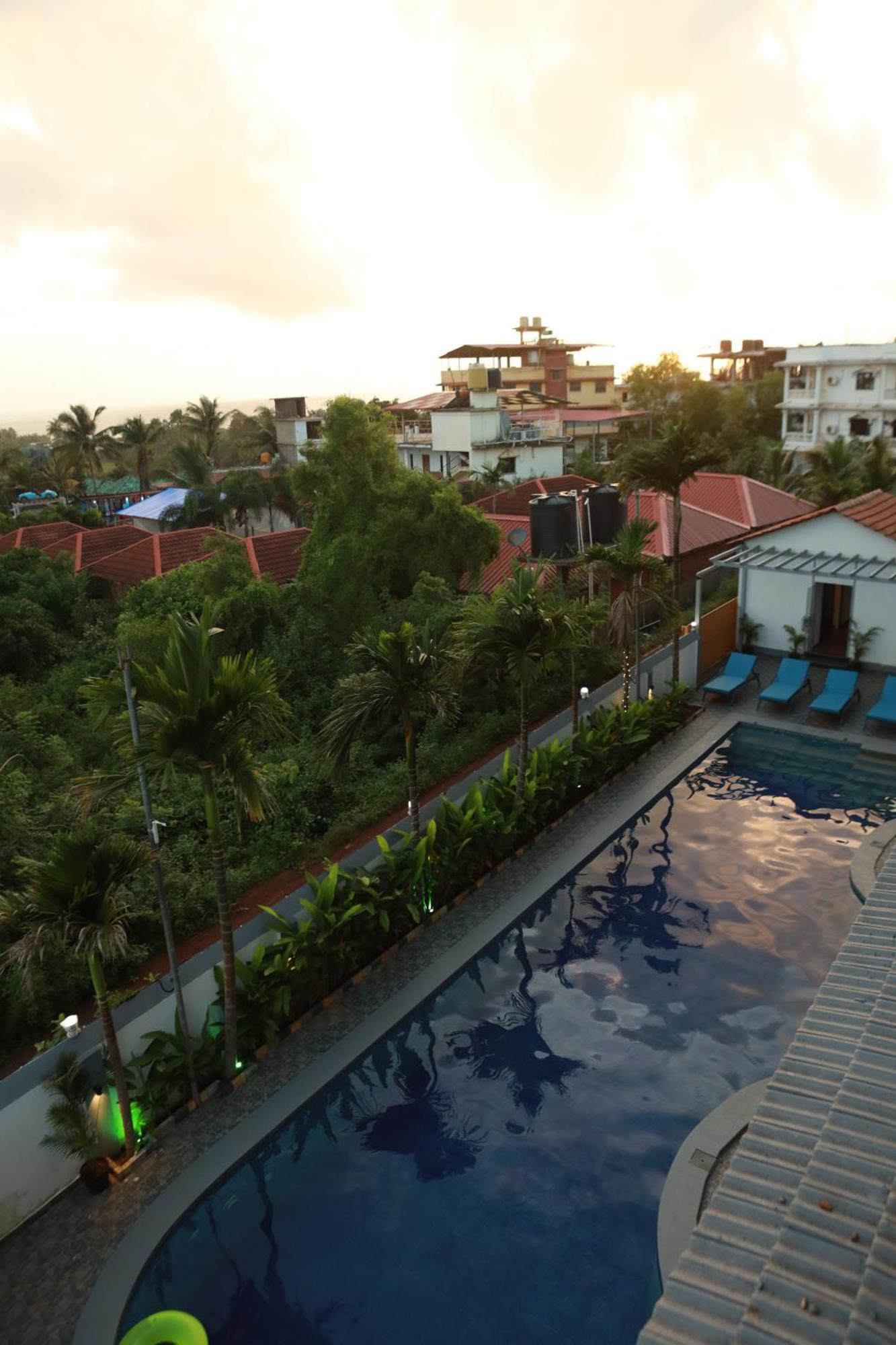 Gracias Cafe & Resort Morjim Buitenkant foto